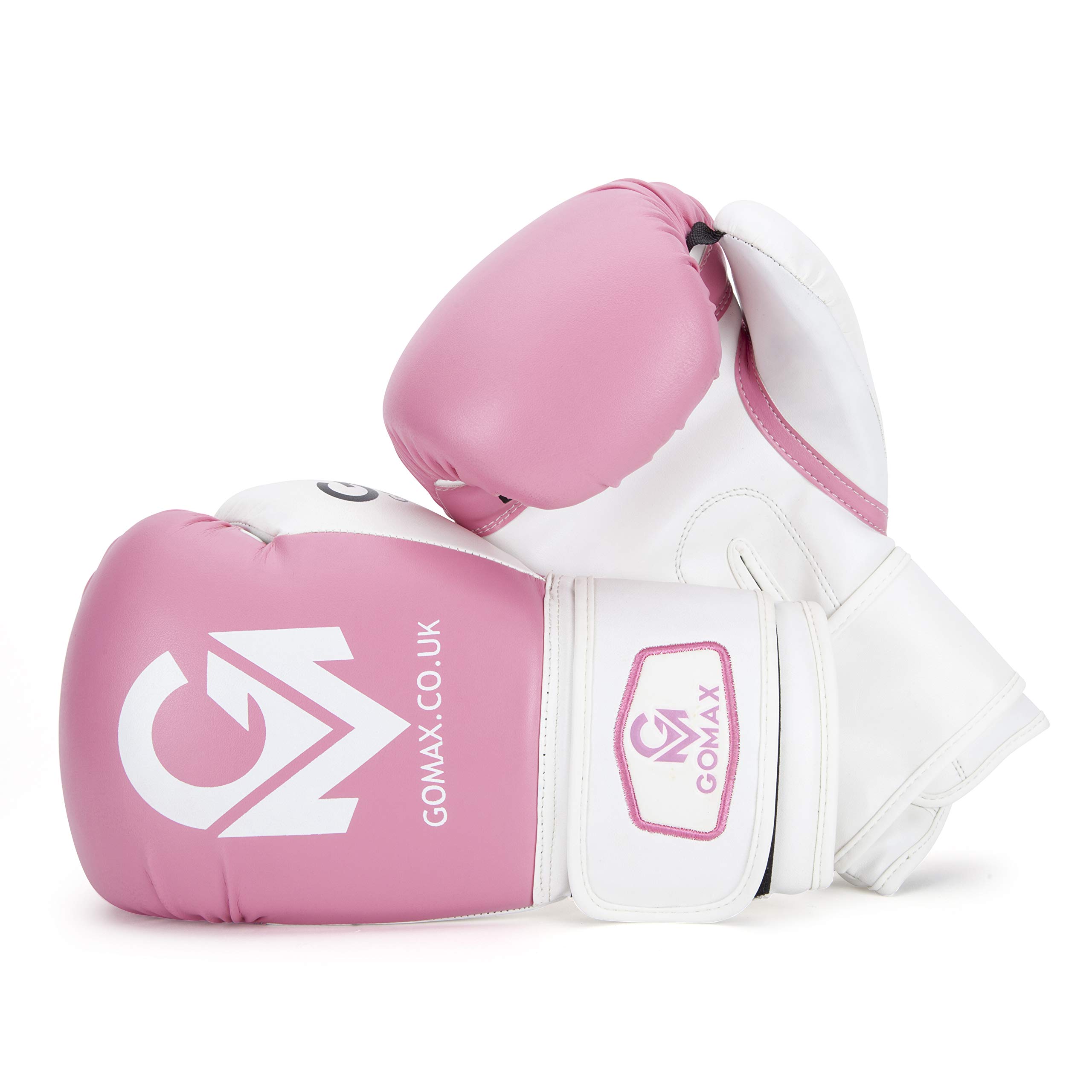 GoMax Leather Boxing Gloves 6,8,10,12,14,16 oz Boxing Glove for Training Punching Sparring Punching Boxing Bag Gloves Mitts Muay Thai Kickboxing MMA Martial Arts Workout Gloves