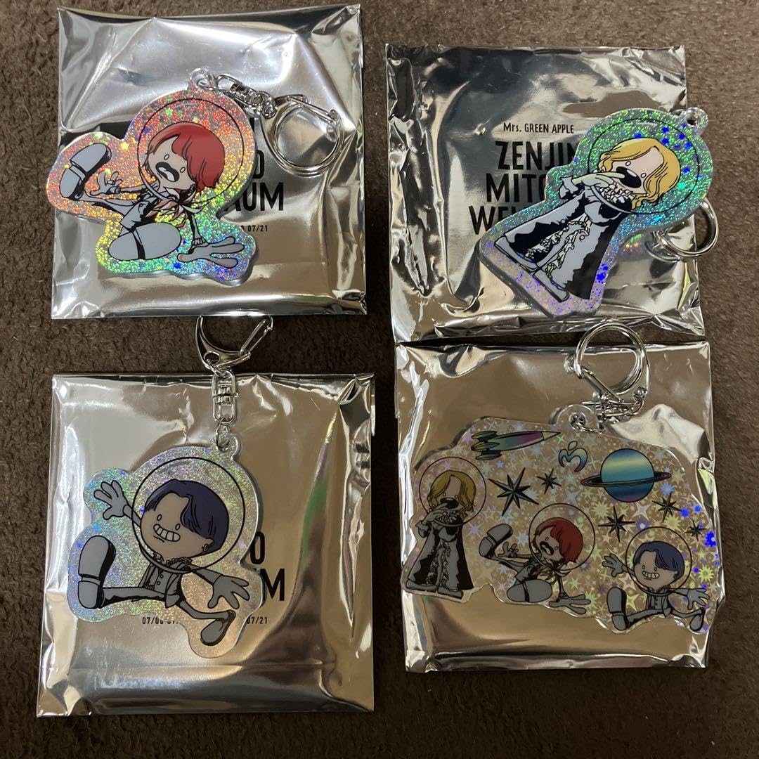 Amazon.co.jp: mrs.green apple ゼンジン ガチャ キーホルダー 大森