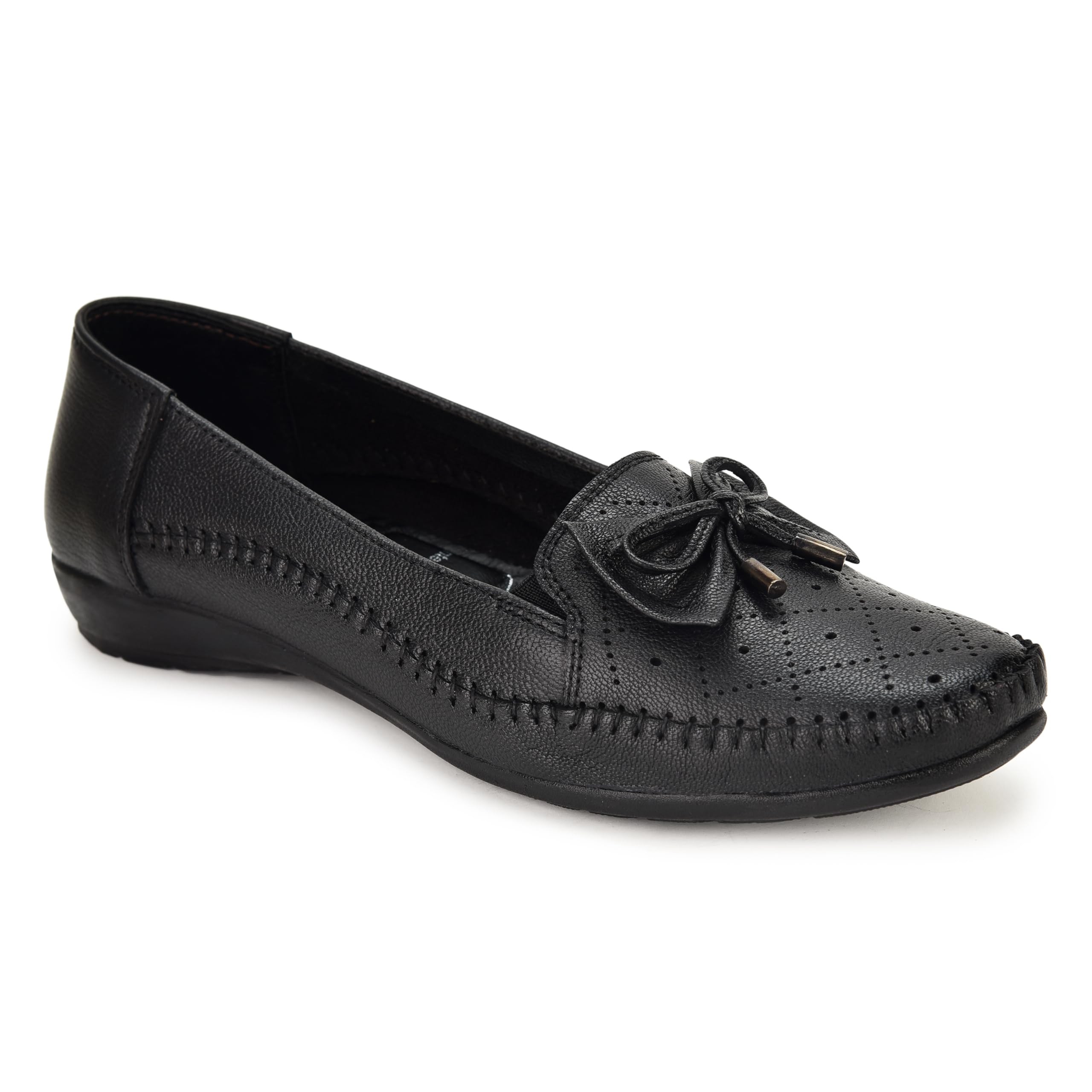 zoom shoes WLN1156 Women's Genuine Leather Slip-On Loafers | Stylish, Comfortable, Lightweight & Flexible Casual Shoes for All-Day Wear-picture-36