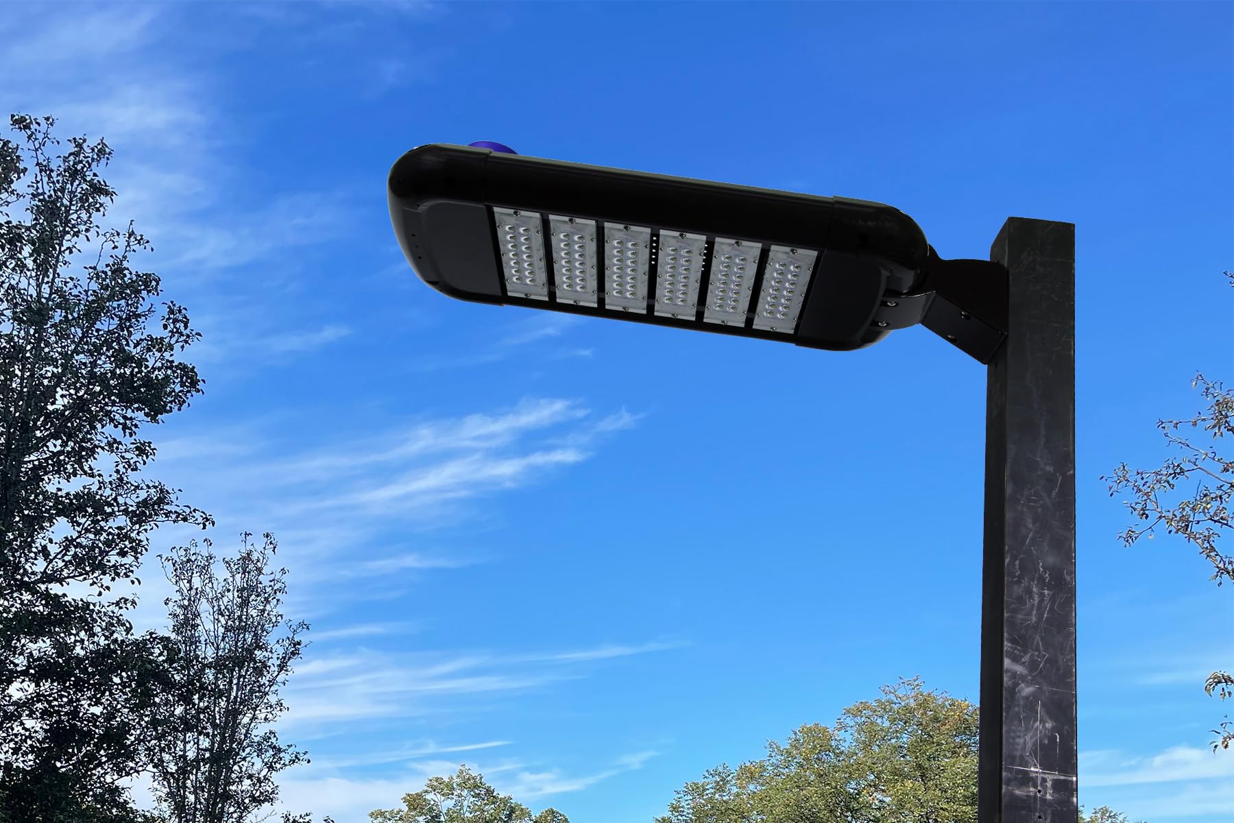 LED Lighting Solutions - 180WLED Site/Street/Parking/Shoebox/High Bay DLC Premium Light, Type 3, 4000K, Bronze, Photo Cell, 25,000 Lumens, 347~480V, IP66, USA Made,UL/ETL, Replaces up to 1000w HID