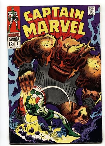 CAPTAIN MARVEL #6--1968--Marvel--comic book--FN