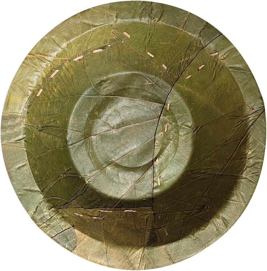 Palash-Sal leaf Single use Bowl | Natural, biodegradable, backyard compostable, USDA Certified | Party, Festival, wedding, BBQ Disposable supply | 6" Soup Bowl (6 oz/180ml) | Pack of 50
