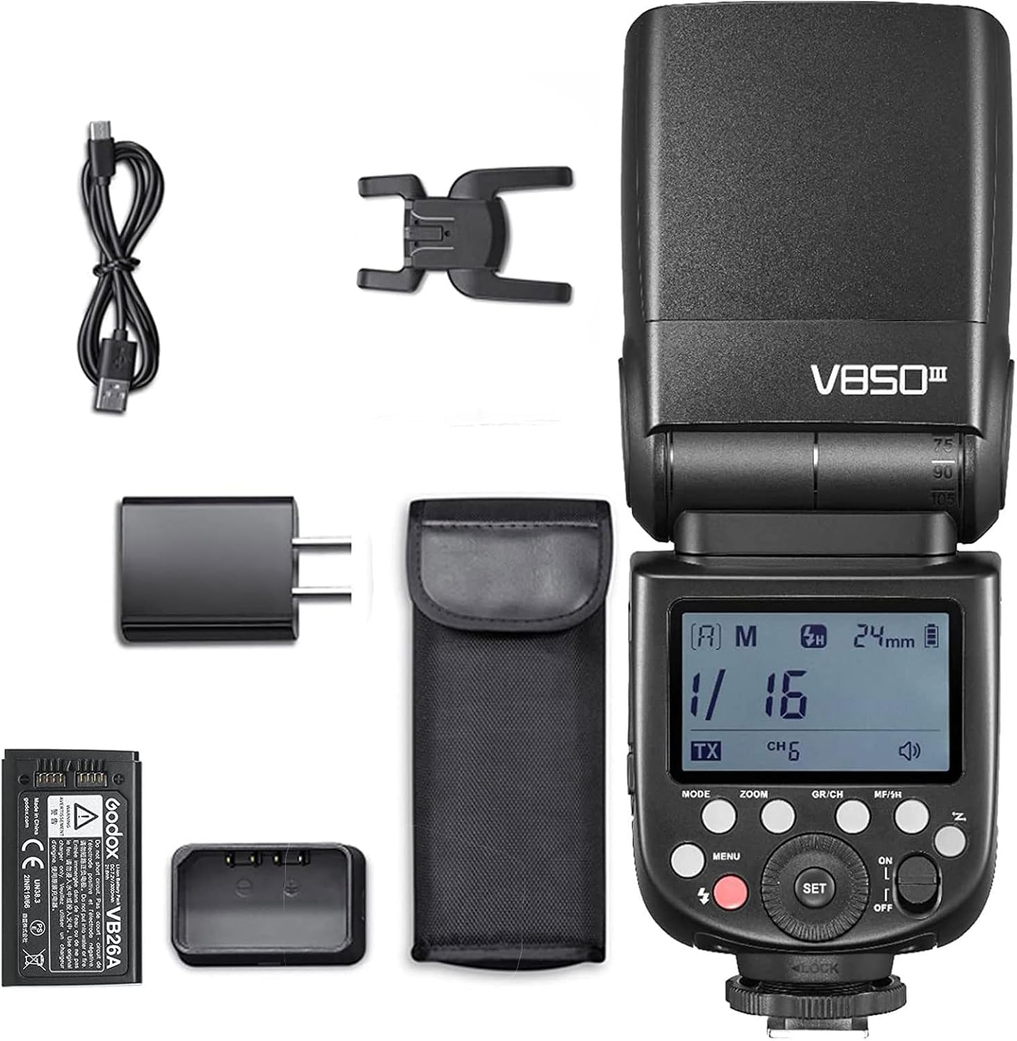 Amazon.com : Godox V850III Camera Flash 2.4G 1/8000s HSS