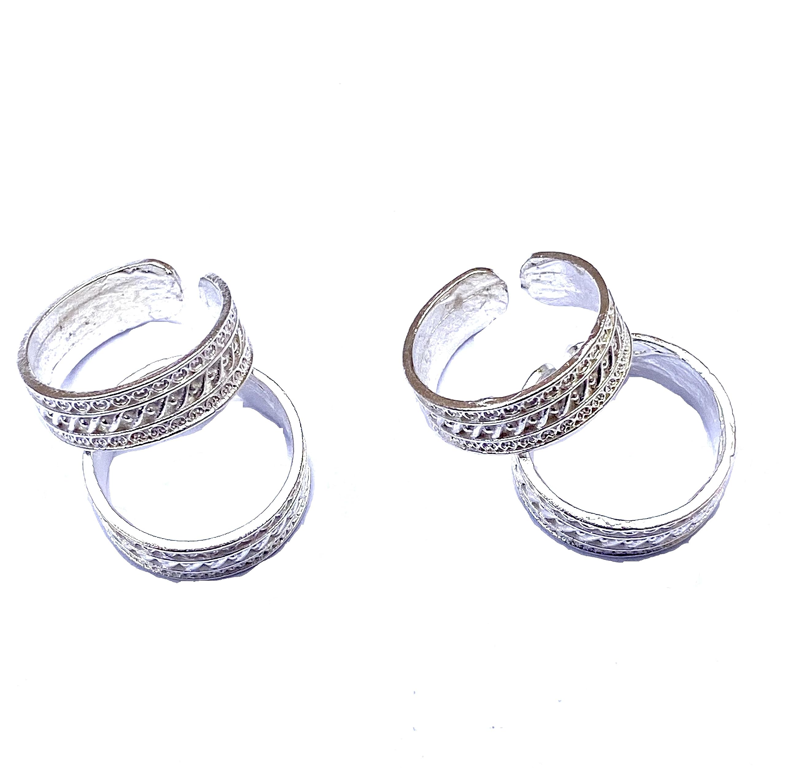 RISYANKA JEWELS Women Stylish alloy toe ring ATR23-picture-28