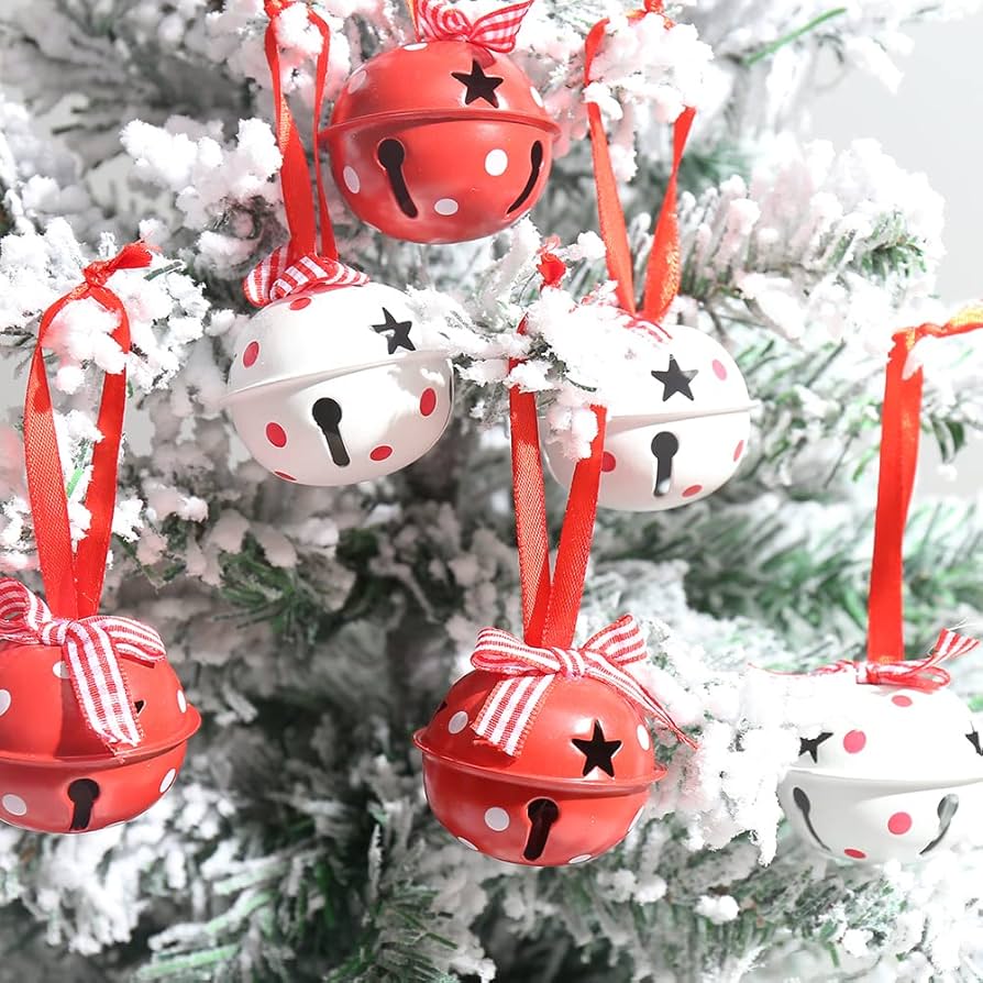 ジングルベル 12 mm ハンドメイド　クリスマス デコレーション Amazon.co.jp: TANCUDER 100個 クリスマス ジングルベル 12mm