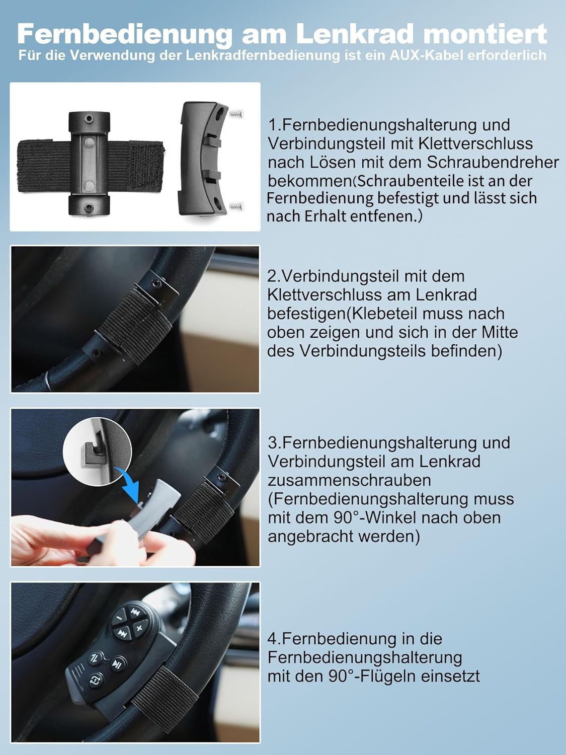 CD Player für Auto mit USB Anschluss - Lehwey CD Laufwerk für Auto mit 1M Verlängerungskabel, Externes CD Laufwerk für Laptop, PC, Fernseher, kompatibel mit Android Autoradio, Externer CD Spieler Auto