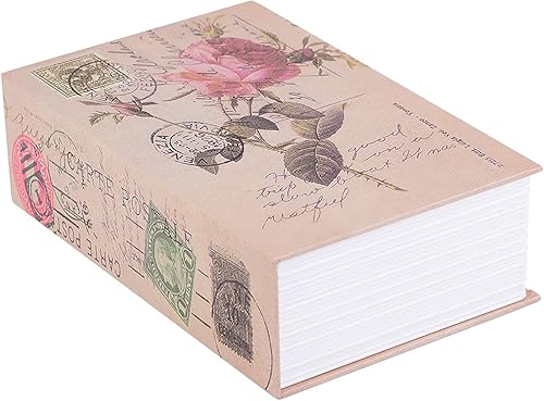 Mini caja fuerte, colección de joyas de libros creativos, caja de almacenamiento para libros de diversión, caja de almacenamiento segura con