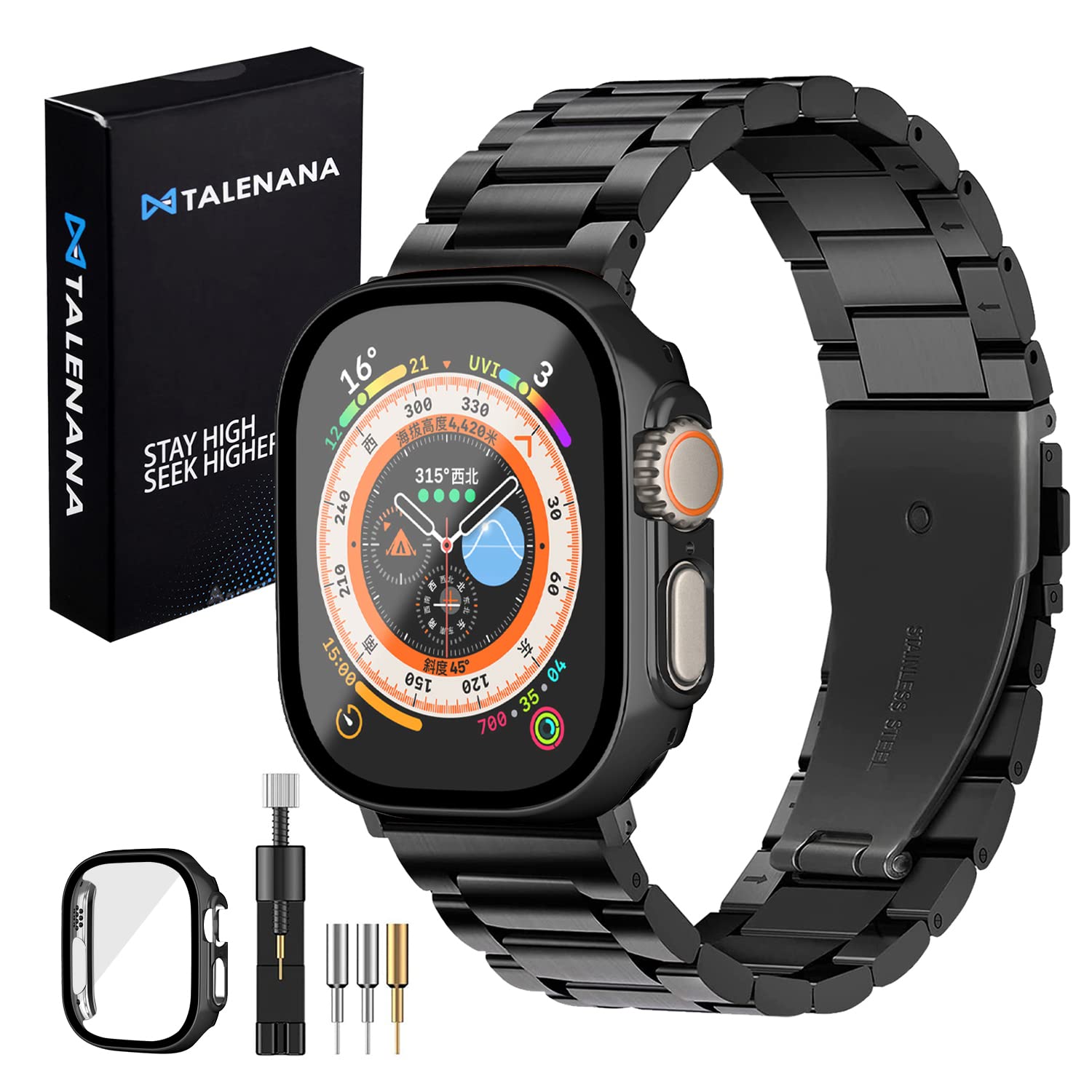 Amazon.co.jp: [TALENANA] for Apple Watch Ultraバンド 保護ケース
