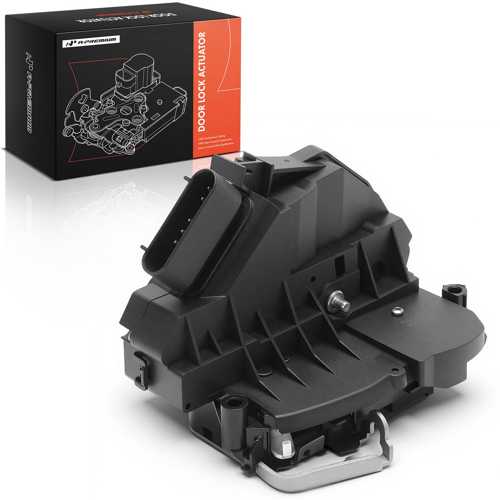 A-Premium Front Left Driver Side Door Lock Actuator | Compatible with Ford Escape 2013-2019, Focus 2014, C-Max 2013-2018 &amp; Lincoln MKC 2015-2016