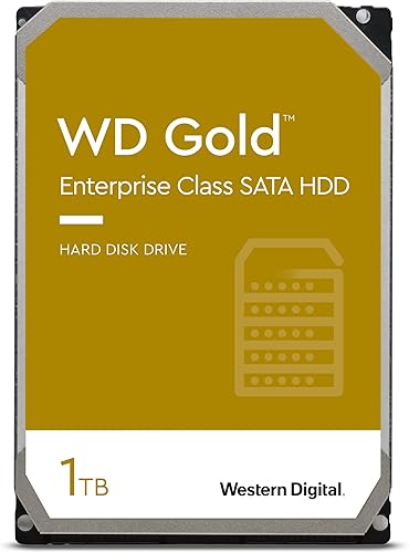 WD Gold WD1005FBYZ Disco duro de 1 terabyte centro de datos de 7200 rpm Class SATA de 6 gigabytes por segundo con cache de 128 megabytes de 35