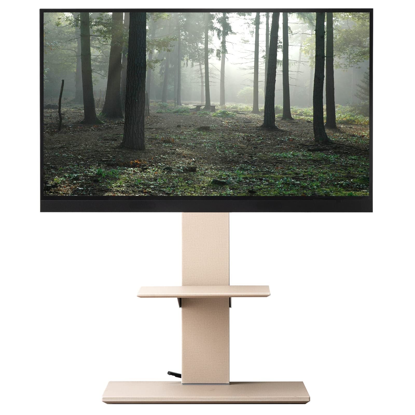 Amazon｜タンスのゲン テレビスタンド ガス昇降 上下左右 首振り 震度7