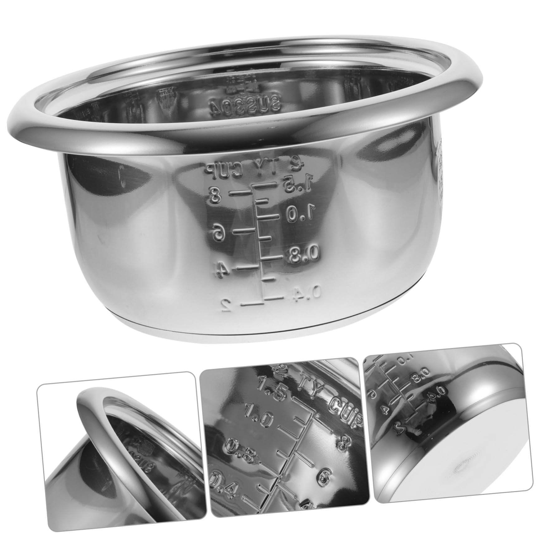 Marmite Intérieure Pour Cuiseur à Riz Bol Rond Pour Cuisson Accessoire De Cuisine Pour Maison