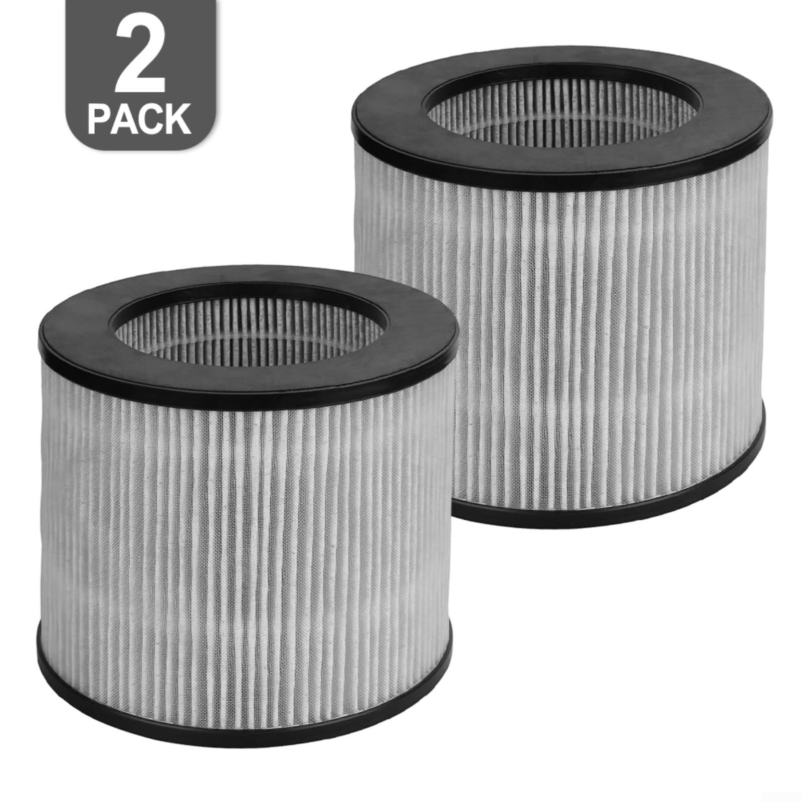 Filtri dell'aria di ricambio, confezione da 2/4 per Bissell 2801 e 2780 Series True Hepa (2 pezzi)