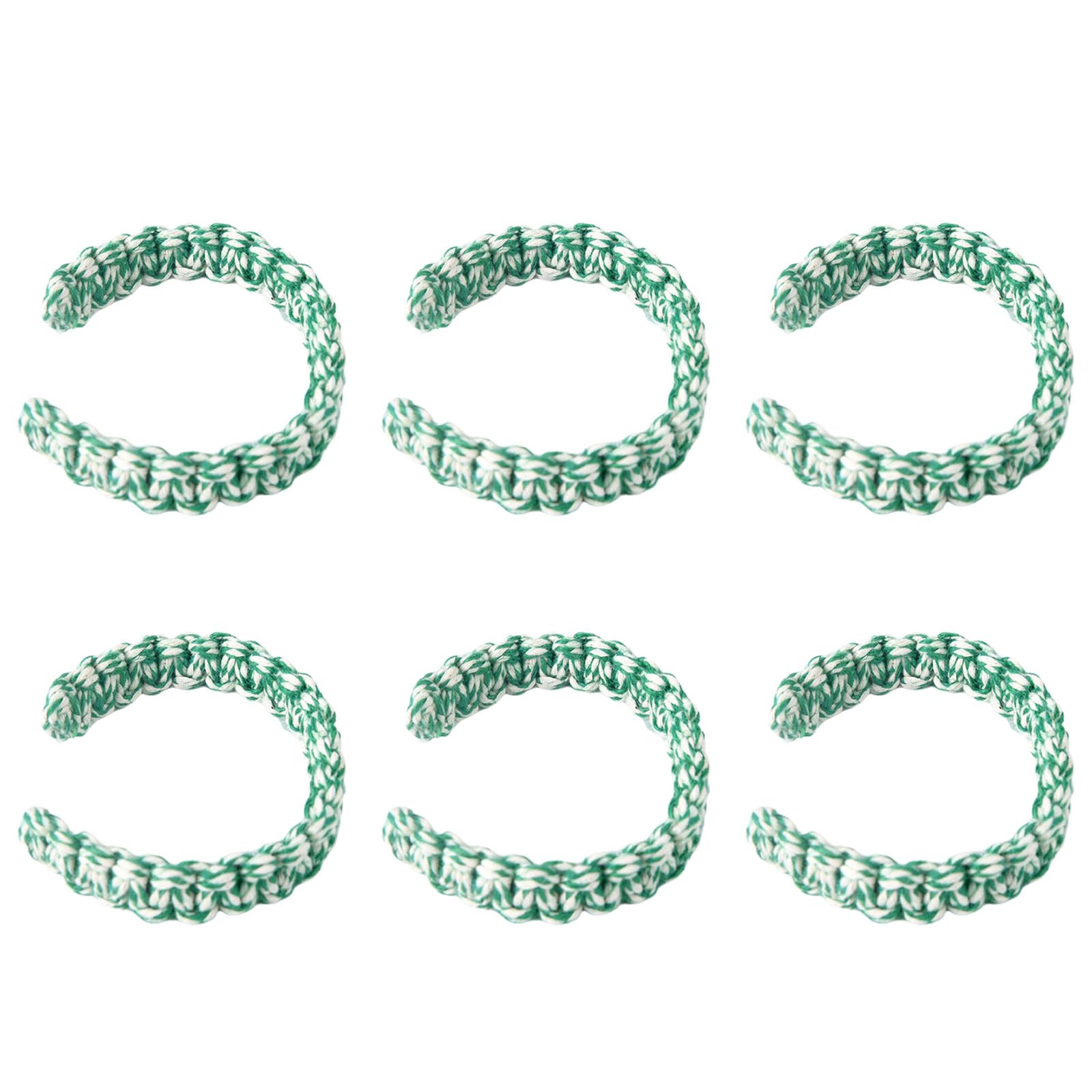 Jazuaiao Twist Rope Curtain Tiebacks Curtain Tieback Holder for Home and Drapery – 6Piece Set Fasteners Ties