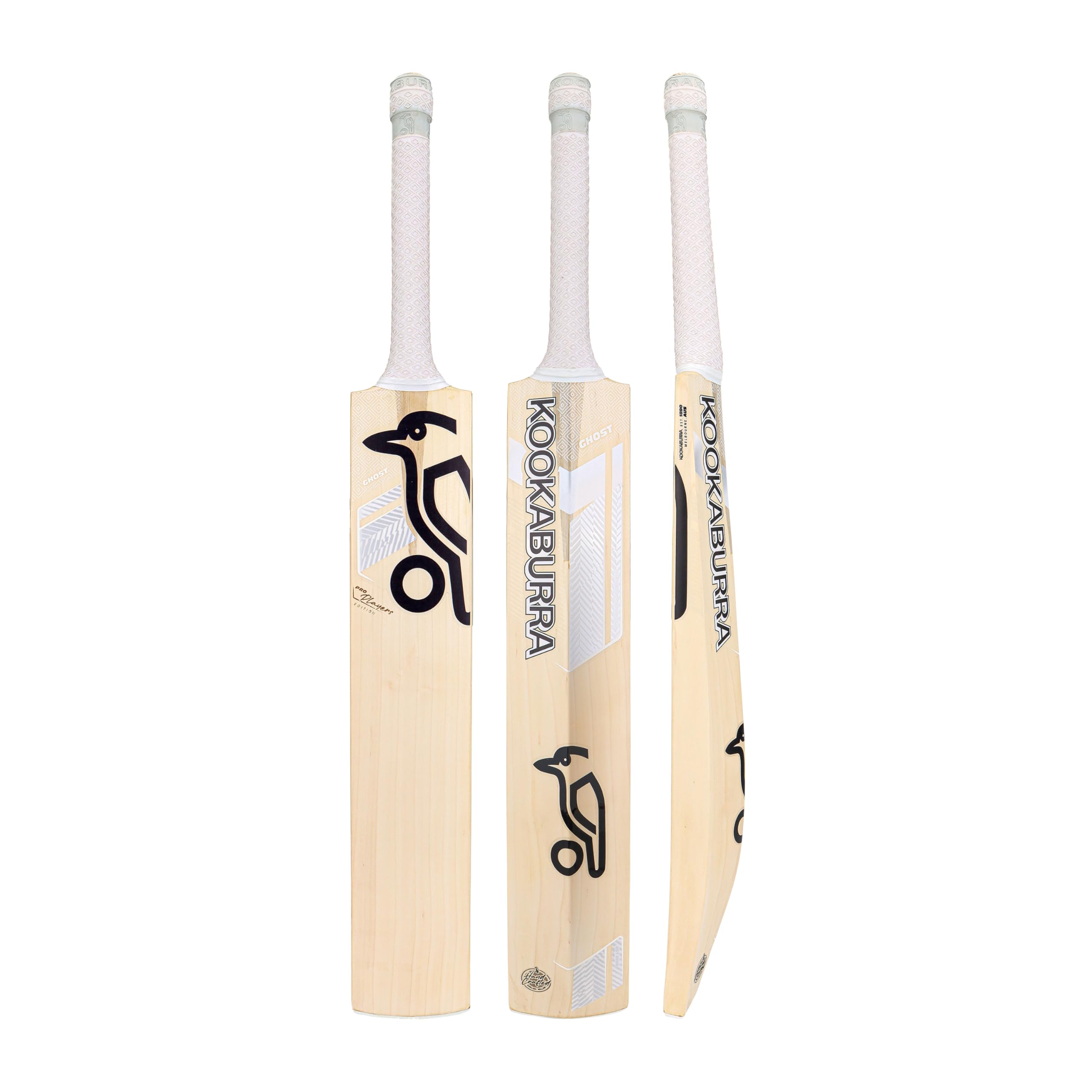 Kookaburra Ghost Pro Players Edition Junior Cricket Bat - Harrow, White