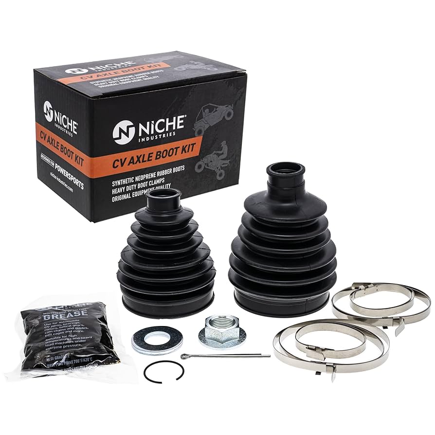 Amazon.com: NICHE Rear CV Axle Boot Kit For Kawasaki Teryx