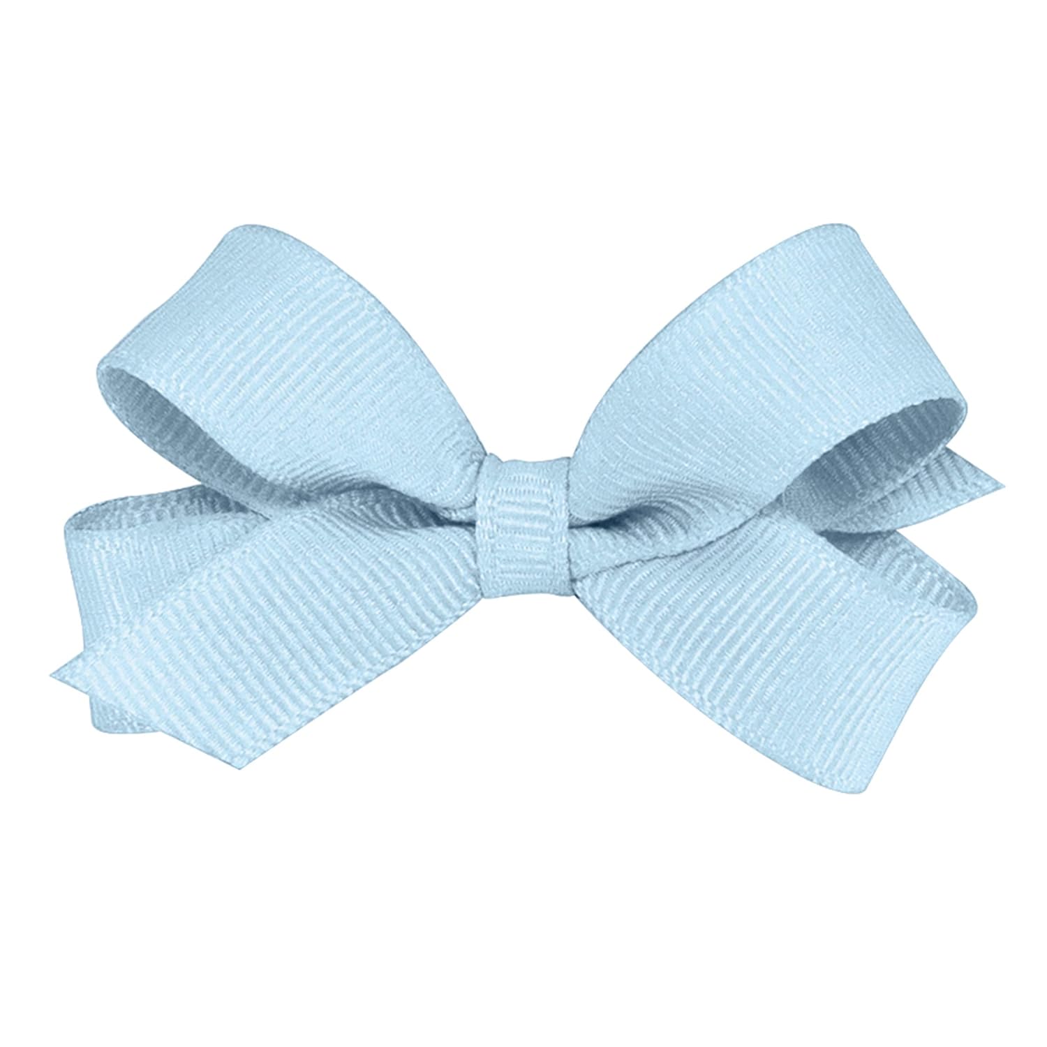 Wee Ones Girls’ Plain Wrap Classic Grosgrain Hair Bows on a WeeStay No-Slip Hair Clip, Handmade, Tiny, Millennium Blue Wee Ones Girls’ Plain Wrap Classic Grosgrain Hair Bows on a WeeStay No-Slip Hair Clip, Handmade, Tiny, Millennium Blue
