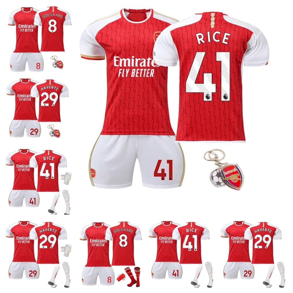 Amazon | 23-24 アーセナルユニフォームはキーホルダー29番カイ