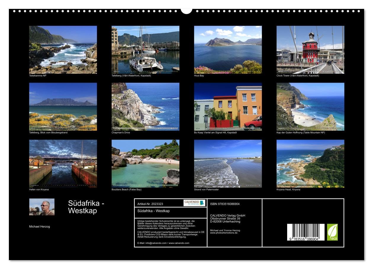 Südafrika - Westkap (hochwertiger Premium Wandkalender 2026 DIN A2 quer), Kunstdruck in Hochglanz: Eine Liebeserklärung an Südafrika (CALVENDO Natur)