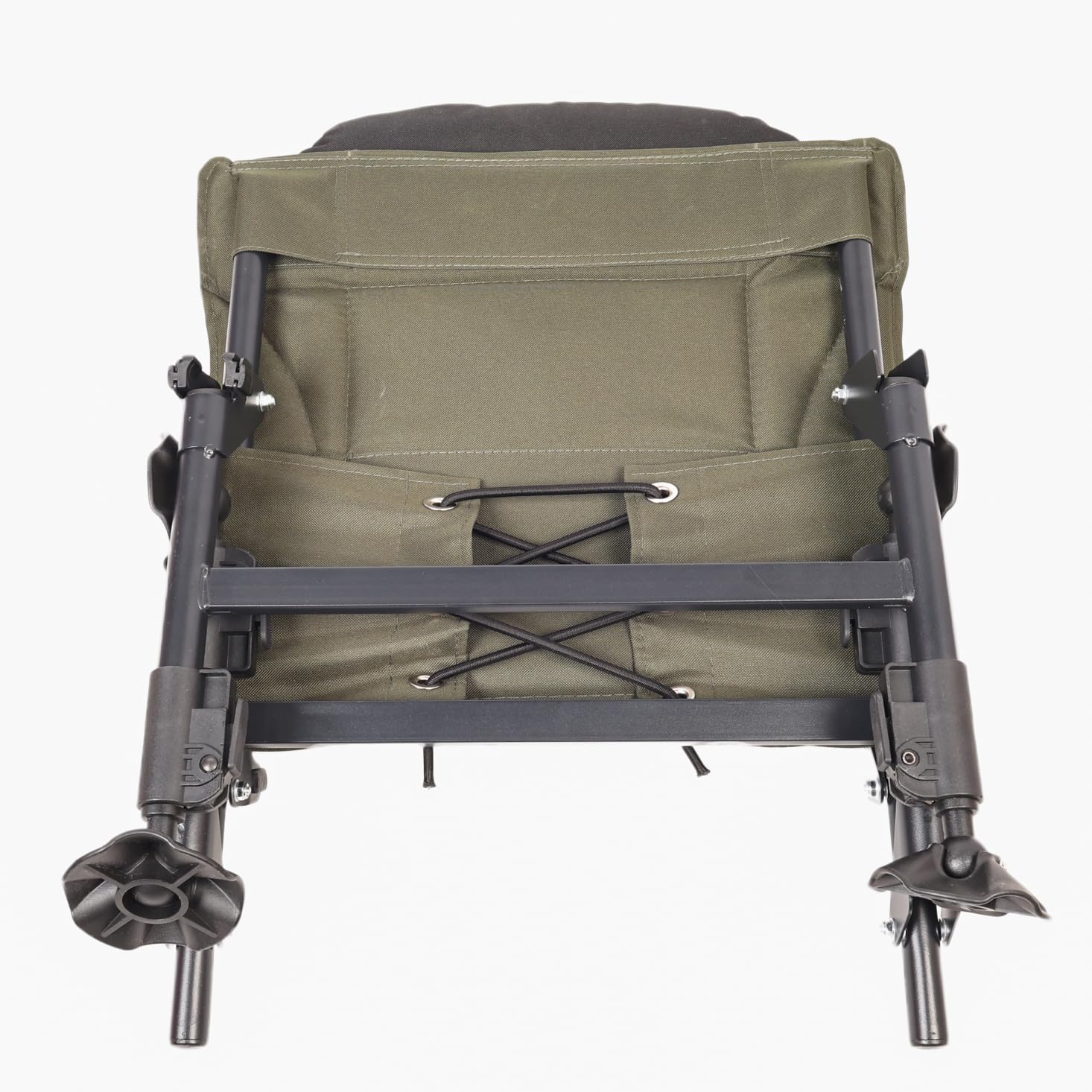 Chaise de camping de qualité supérieure avec grands pieds réglables pour pêche à la carpe