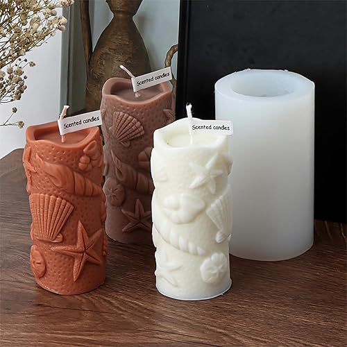 Miniatura 13 de Molde de Vela de Diamante de Silicona en Forma de Ola Espiral - Moldes de Fundición de Resina de Silicona para Suministros de Artesanía de Vela,