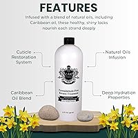 Vista 4 de Cuidado del cabello con queratina sin formaldehído, cuidado alisador del cabello para cabello sedoso y sin encrespamiento, enriquecido