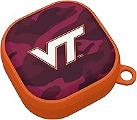 Vista 3 de AFFINITY BANDS Virginia Tech Hokies Camo HDX Case Cover Compatible with Samsung Galaxy Buds Pro