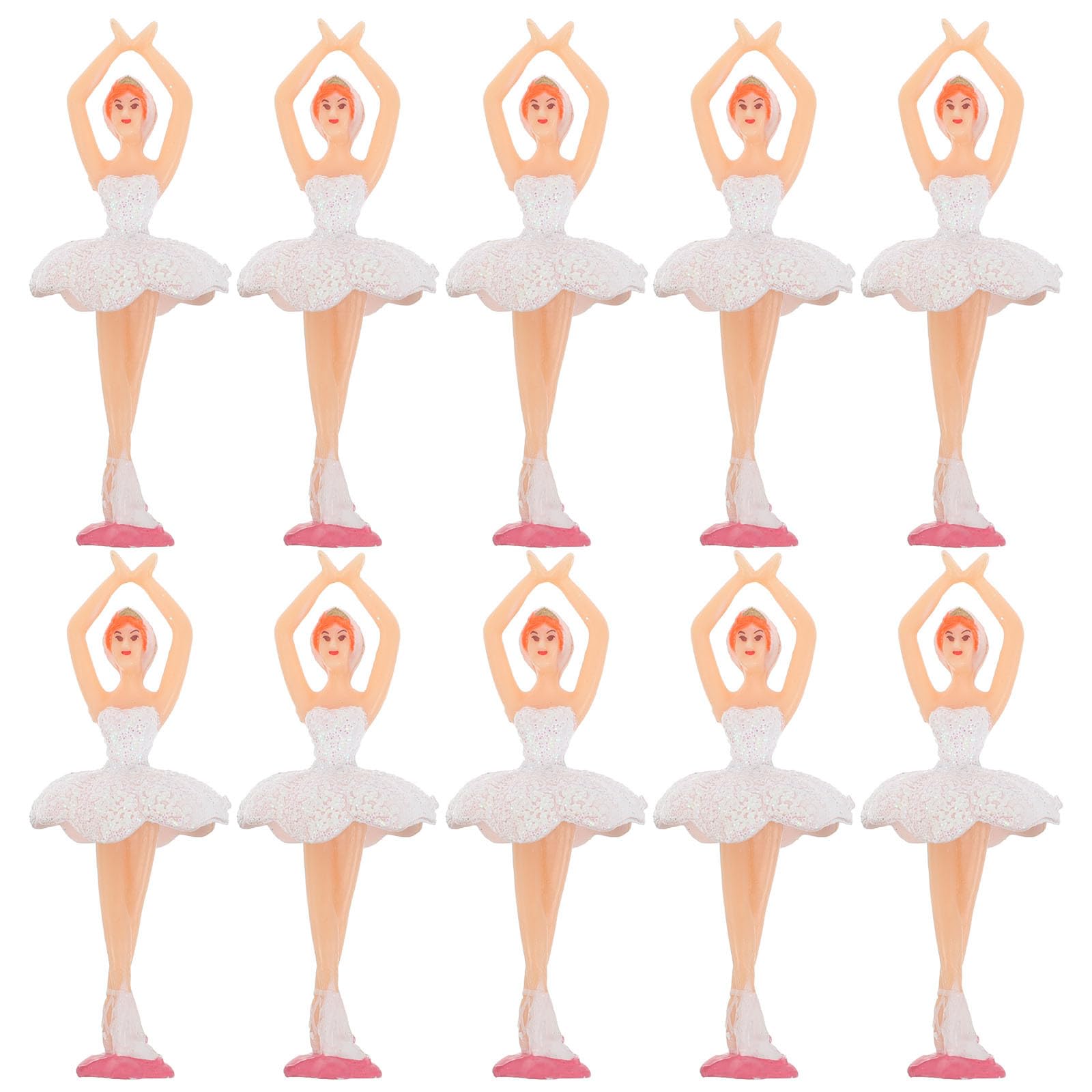 Poupées dansantes décoratives durables pour sublimer une boîte à musique en lot de 10
