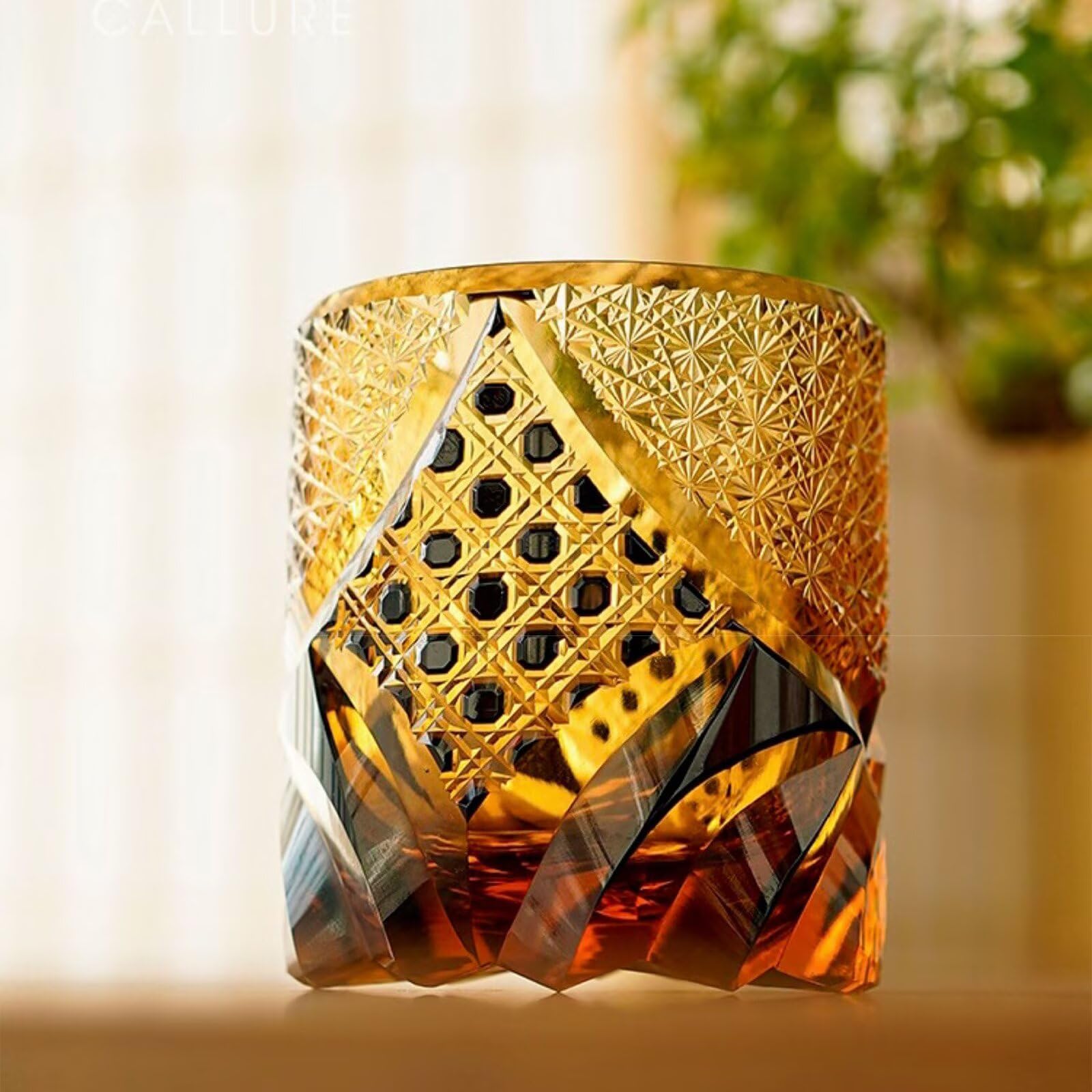 Vaso de whisky de cristal sin plomo