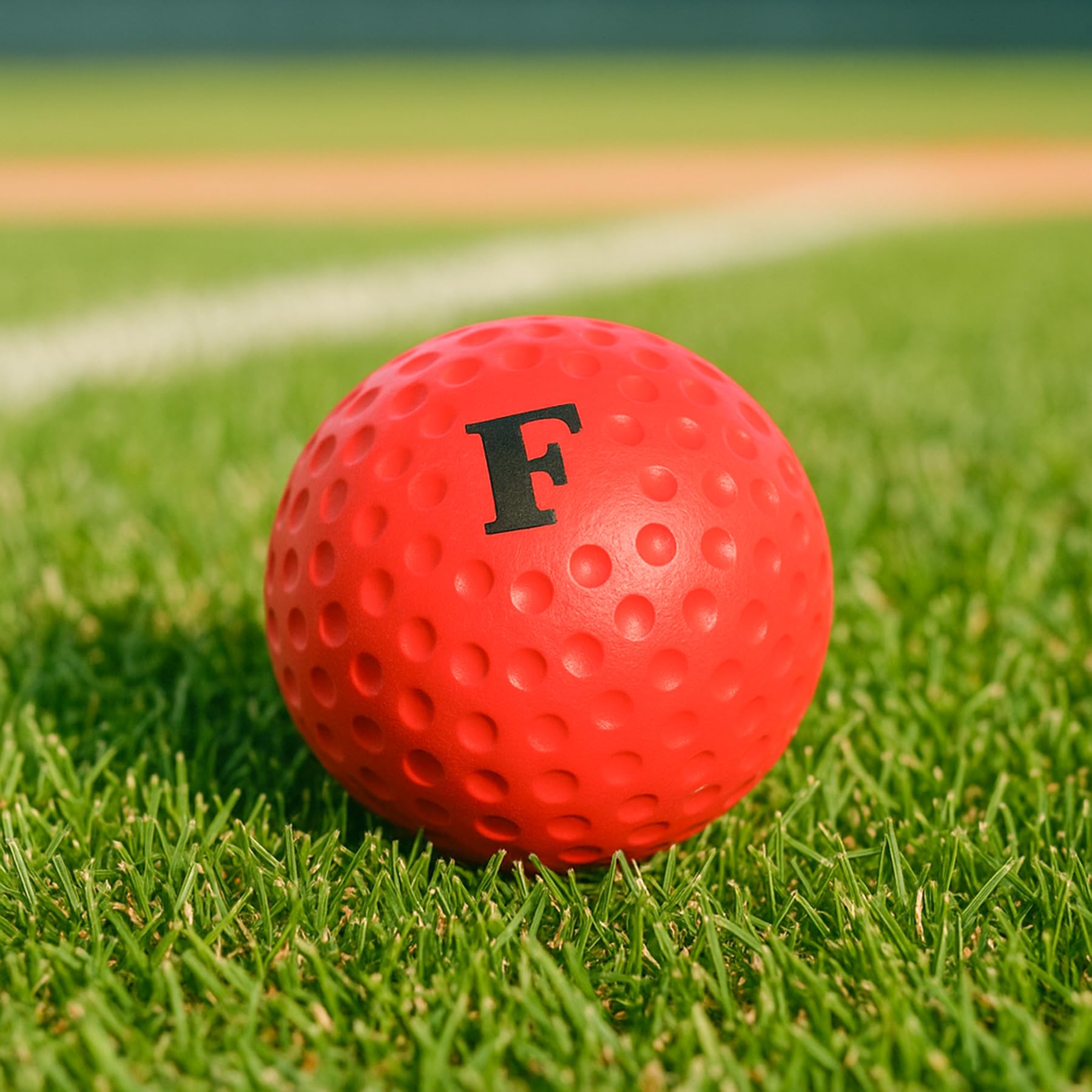 Furlihong Balles de Cricket PU - 7 cm 24 g, Lot de 20, Uniquement pour Machine à Cricket 388CBH