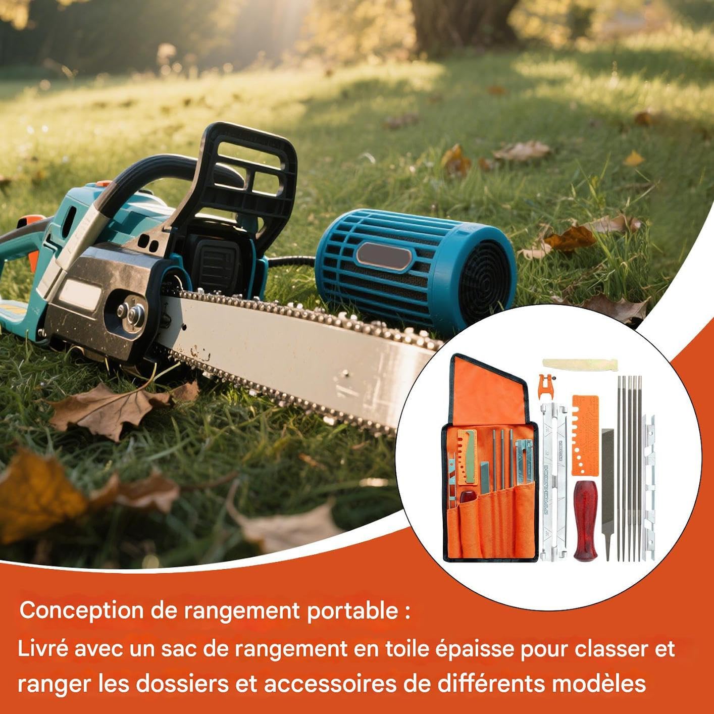 Affûteur De Tronçonneuse Fournitures Jardin Maison Accessoires Meuleuse