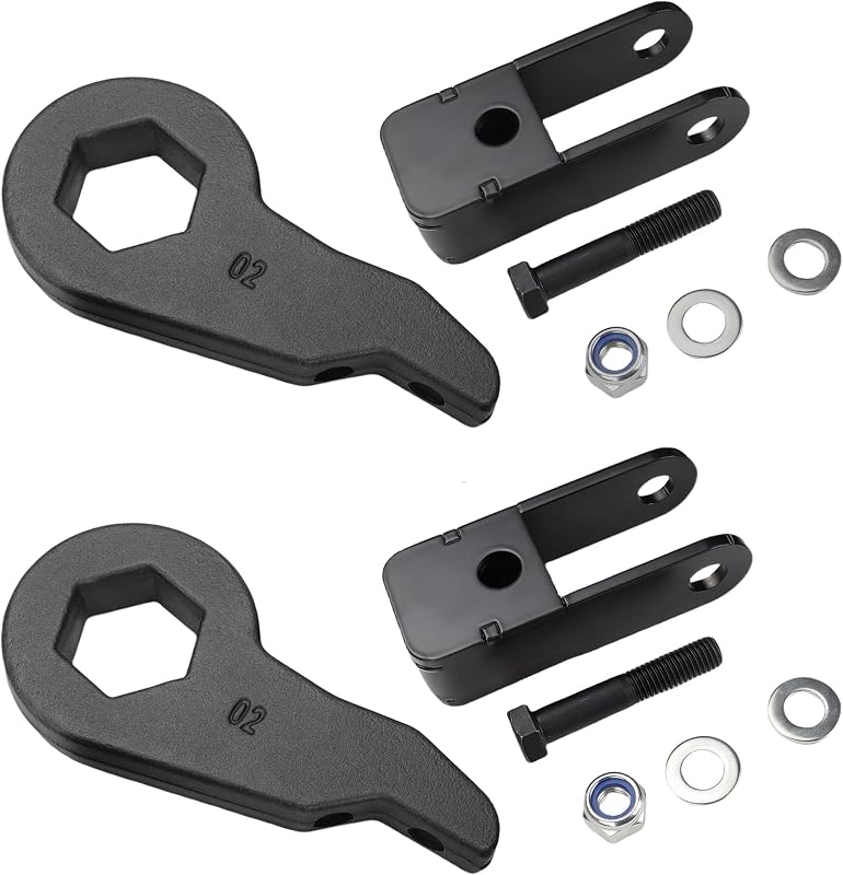 Kit de nivelamento da suspensão HocvrlX com chaves da barra de torção e extensores de amortecedor – 1 a 3 polegadas (2,54 a 7,62 cm)