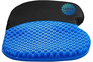 Gel Seat Cushion for Pressure Relief