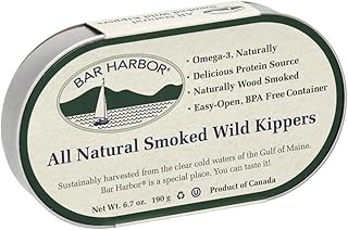 Bar Harbor Smoked Kippers 6.7 OZ(Pack of 2)2
