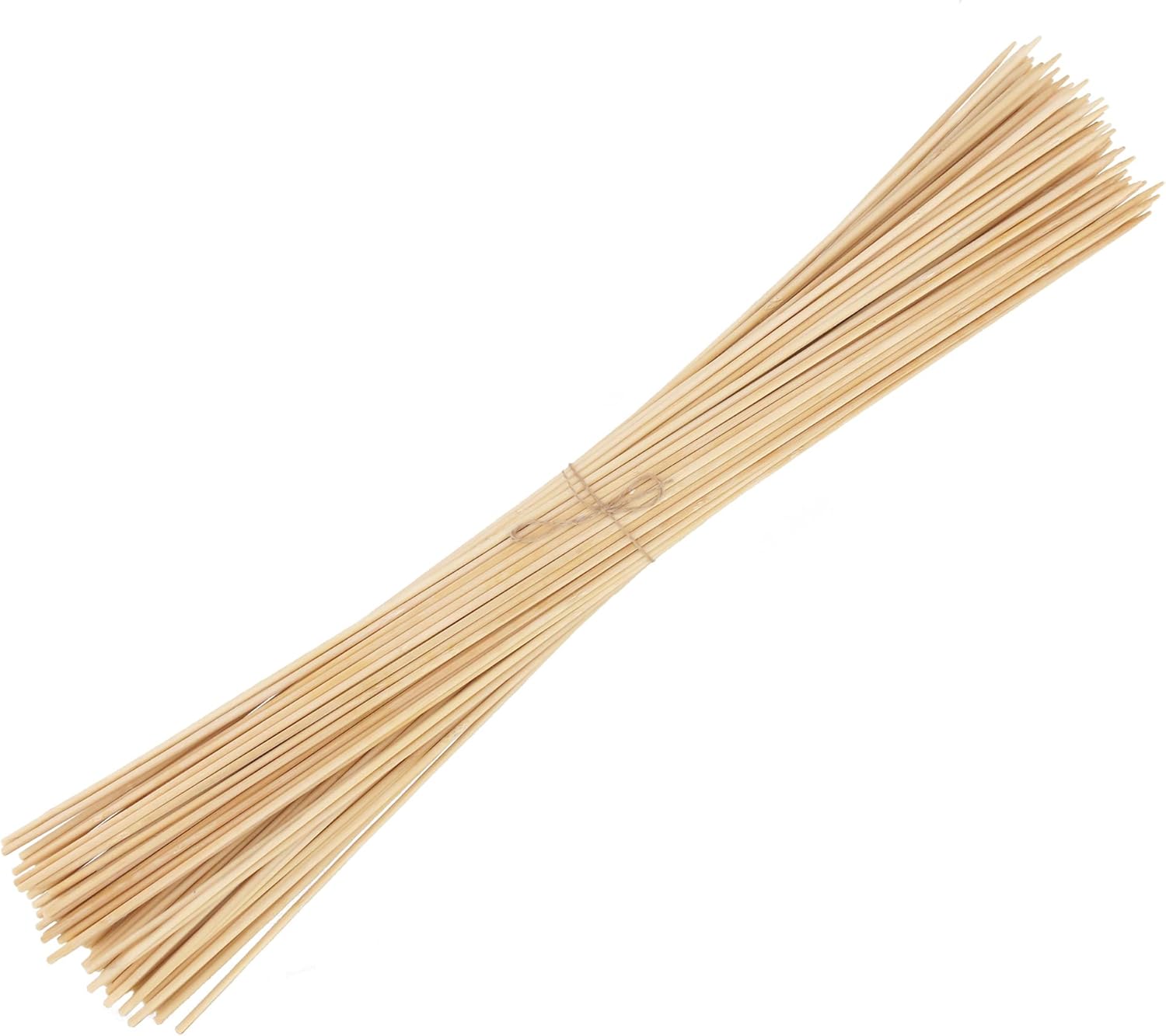BambooMN - 5mm Semi-Point Multipurpose Tornado Potato Bamboo Skewers - 21 (53cm) - 300 Pieces