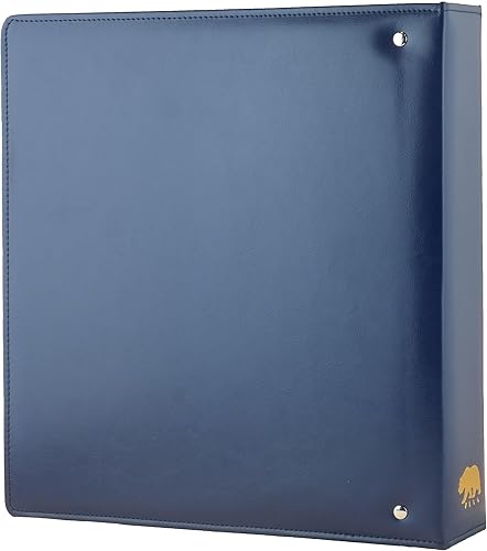 Vista 58 de Ursae Minoris Álbum económico de formato estándar con 3 anillos en D para hasta 40 billetes grandes/graduados, postales de hasta 8 x 5 pulgadas