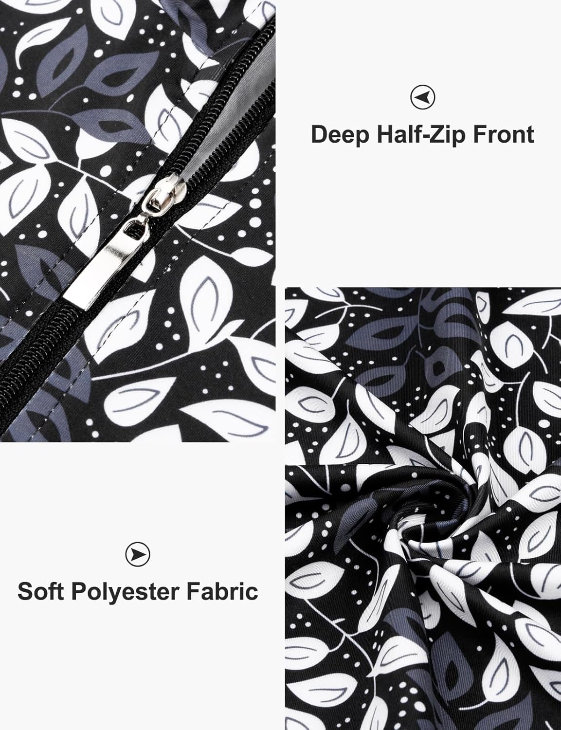 Cucuchy Womens Golf Tennis Dress Sleeveless Athletic Sports Workout Dresses - Image 4