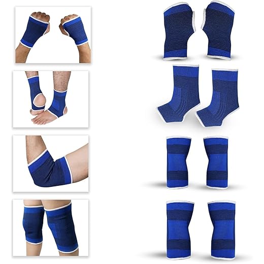 4 in 1 Combo Pack - Palm Gloves + Supports