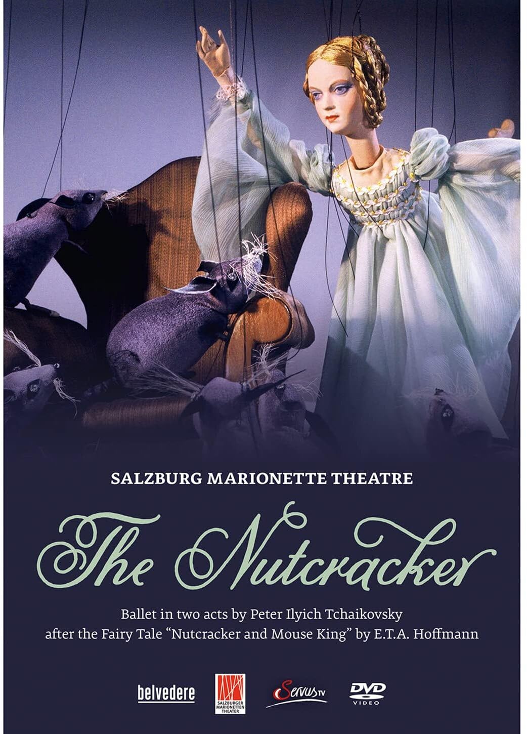 Tchaikovsky: The Nutcracker [Orchestre de la Suisse Romande; Leonard Salaz; Salzburg Marionette Theatre; Ernest Ansermet] [Belvedere: BVE08072] [DVD]