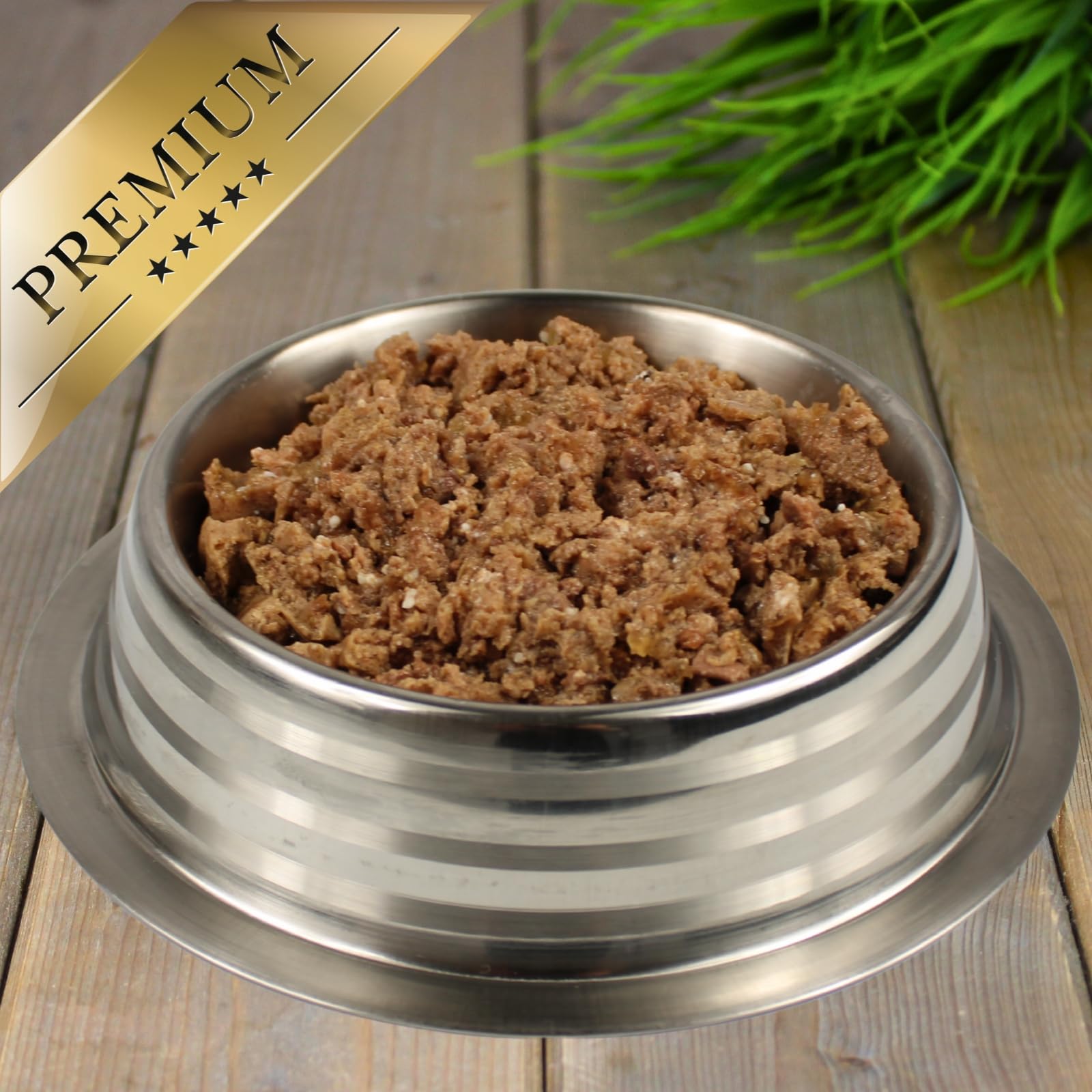 Lecker.Pet® 33 x 150 g Luna's pâté Fine Riche en Dinde, Aliment pour Chiens