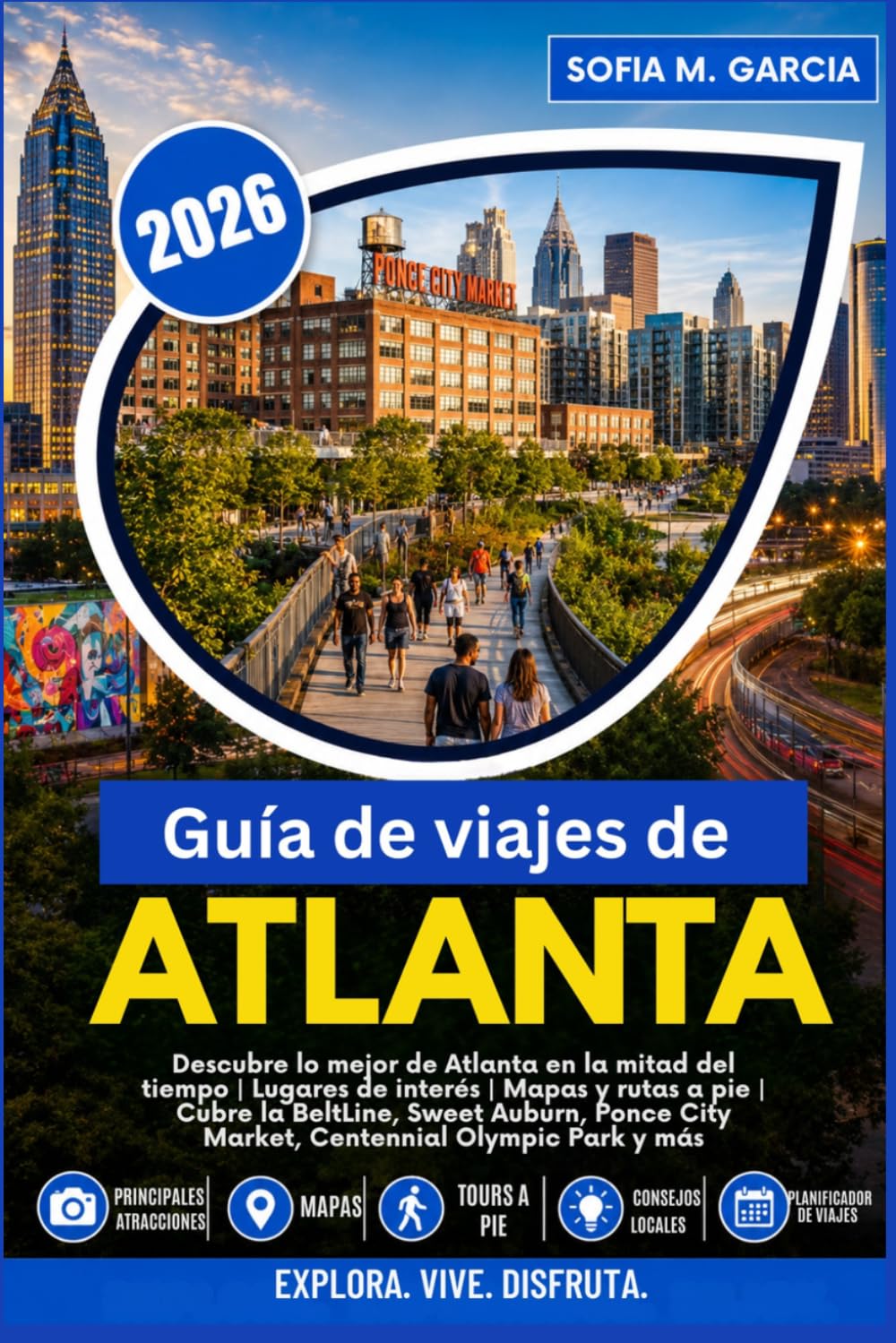 Guía de viajes de Atlanta: Descubre lo mejor de Atlanta en la mitad del tiempo | Lugares de interés | Mapas y rutas a pie | Cubre la BeltLine, Sweet ... City Market, Centennial Olympic Park y más
