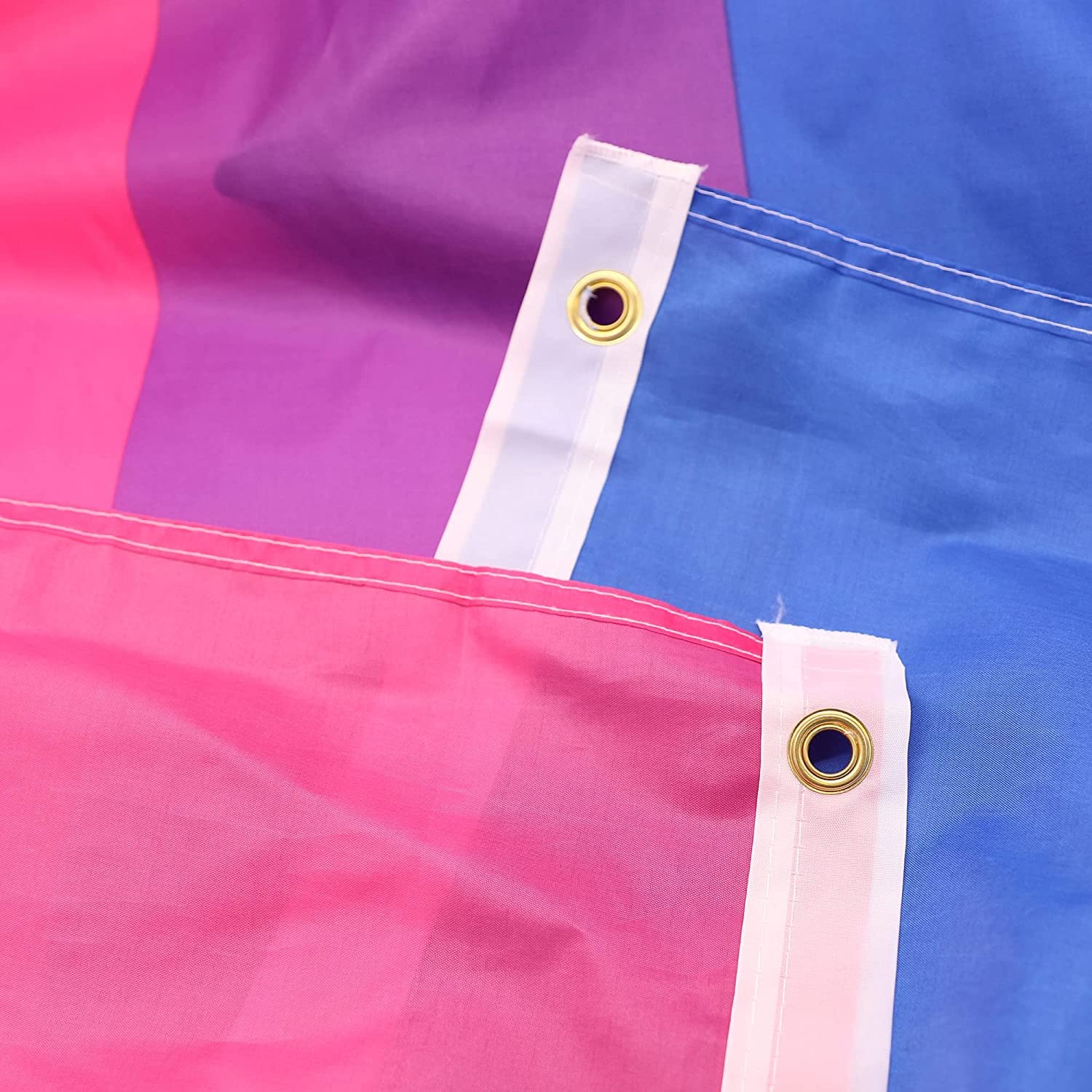 Bandera Transgénero LGBTQ – Paquete De 2 – Decoración De Disfraces De Orgullo – Bandera Grande De 5 X 3 Pies Con Ojales – Festivales Y Celebraciones Del Orgullo – Fiestas Callejeras