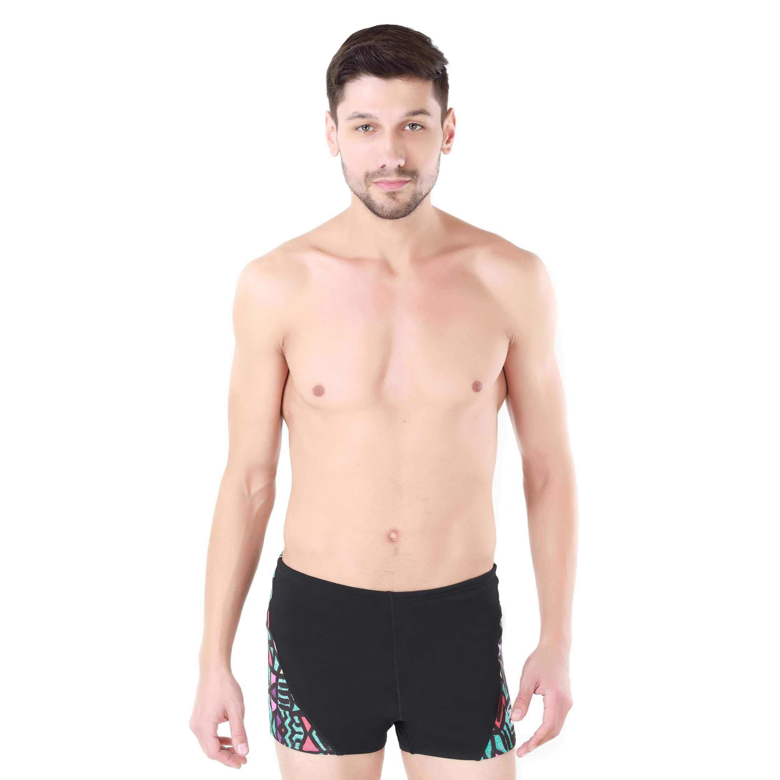 TYR Polyester Magura Square Leg, M/34 (Black-Blue Multi)-image-31