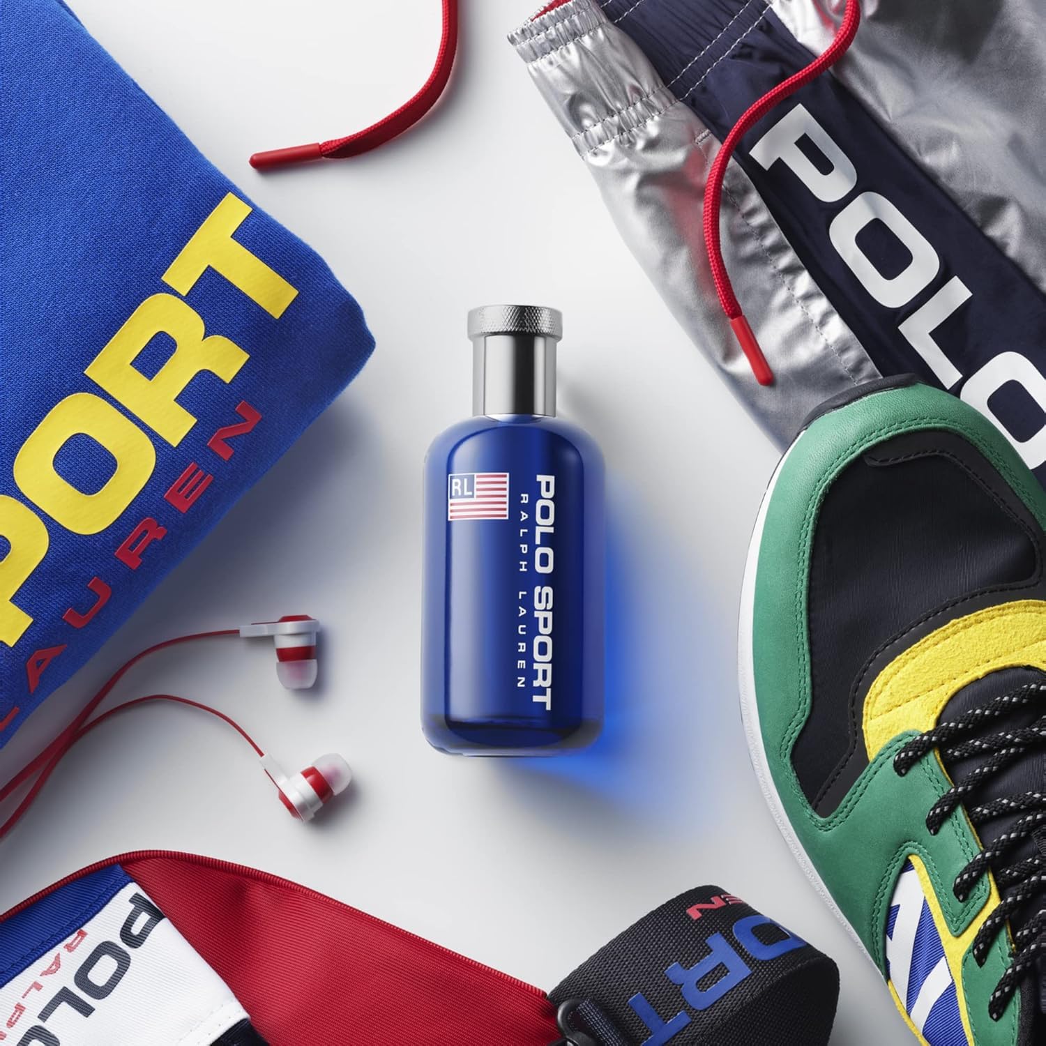 Ralph Lauren Polo Sport Eau de Toilette für Herren, aromatisch-zitrischer Duft mit Mandarine, Minze & Sandelholz, für aktive Männer