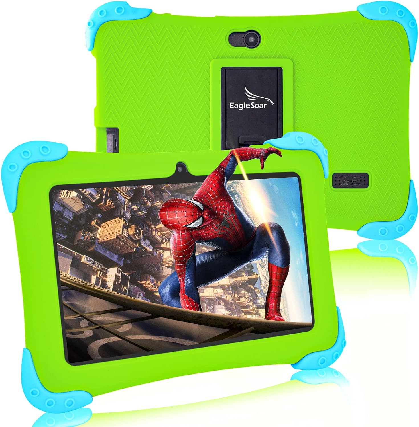 EagleSoar Kinder Tablet Android 12 Kindertablet 7 Zoll, Quad Core 2GB