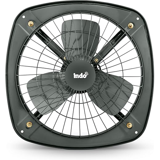 Indo 12 Inch High Power Exhaust Fan Powerful Copper Motor Su