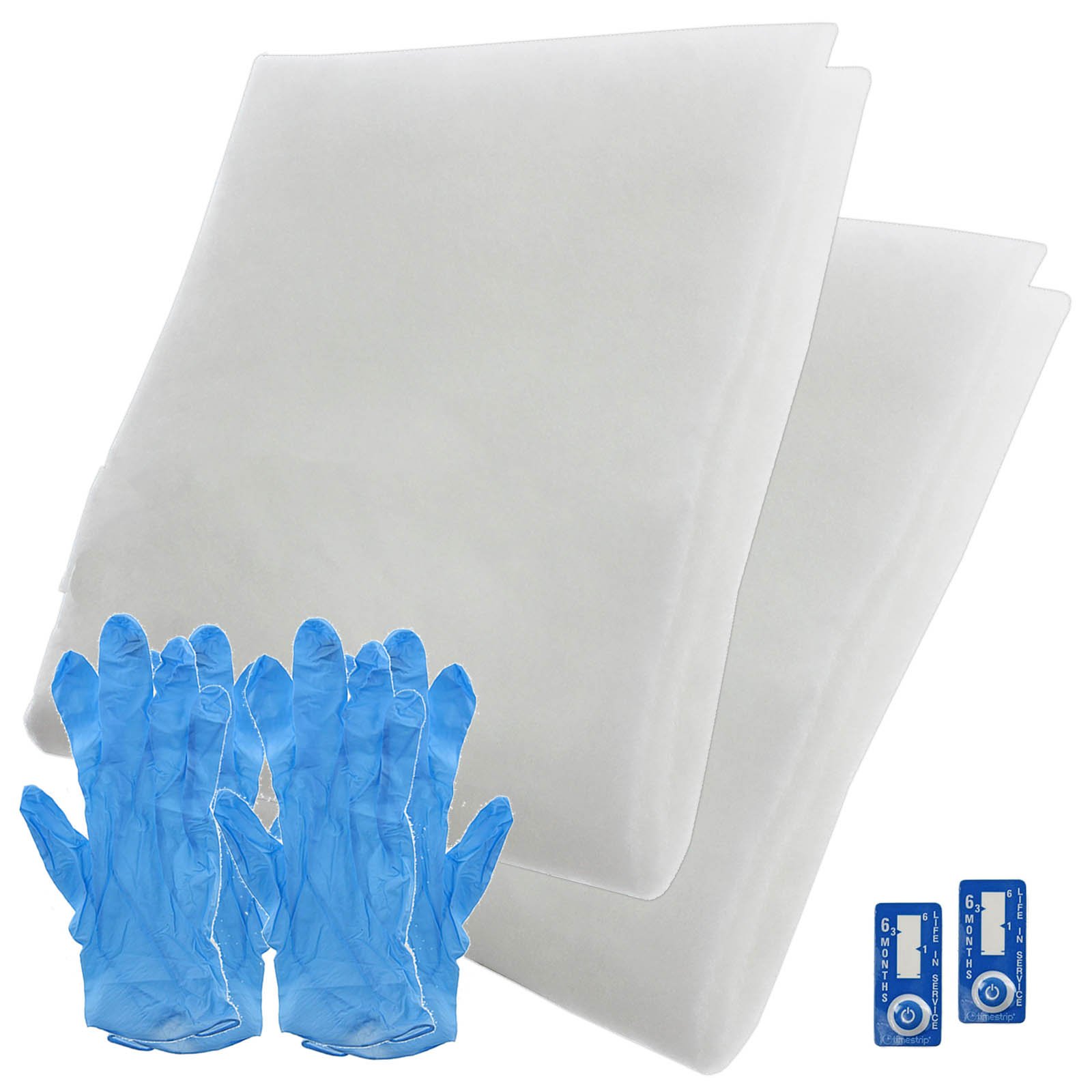 SPARES2GO Cooker Hood Grease Filter Kit for Moffat Kitchen Extractor Fan Vent (Cut to size)