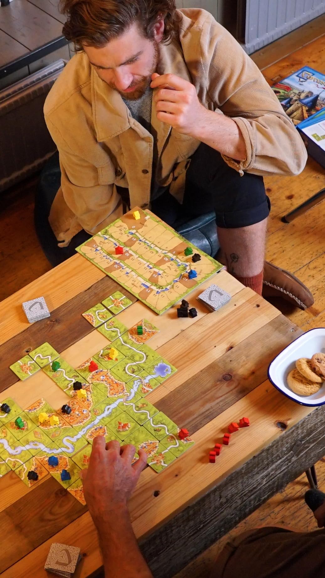 Asmodee - Carcassonne - Jeux de société - Jeu de stratégie - Adultes et Enfants à partir de 7 Ans - 2 à 5 Joueurs - 35 Minutes
