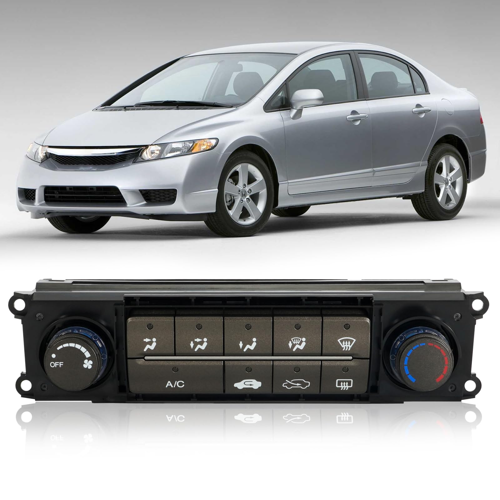 Climate Control Module Heater Control Unit Panel AC Air