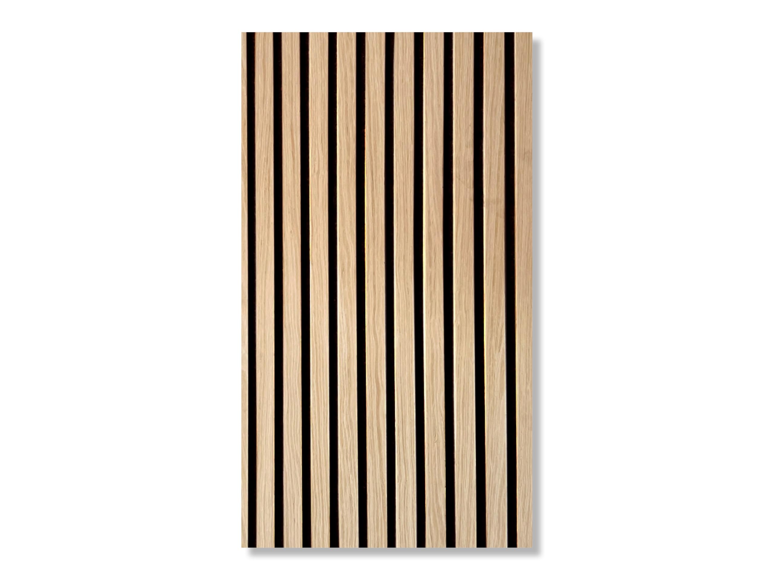 Akustikpaneele AURA Core Oiled Oak 240x60cm | Wandpaneel Holzoptik Eiche geölt | MDF & Filz Wandpanel | acoustic wall panel | Schallschutz Wand | 1 Stück | 1,44 m²